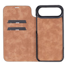 Bloominbag-Bloom Case Sonat Obsidian Black Hakiki Deri I Phone 17 Air(6.5") Folio Kılıfı-5-roqelvaxirum.shop
