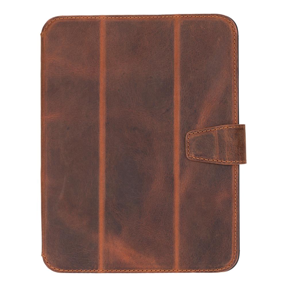 Bloominbag-Bloom Case Trigon Saddle Brown Apple I Pad Mini (2024) Hakiki Deri Kılıf-1-roqelvaxirum.shop
