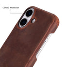 Bloominbag-Bloom Case Ultimate Jacket Saddle Brown Apple I Phone 17 (6.3") Hakiki Deri Kılıf-5-roqelvaxirum.shop