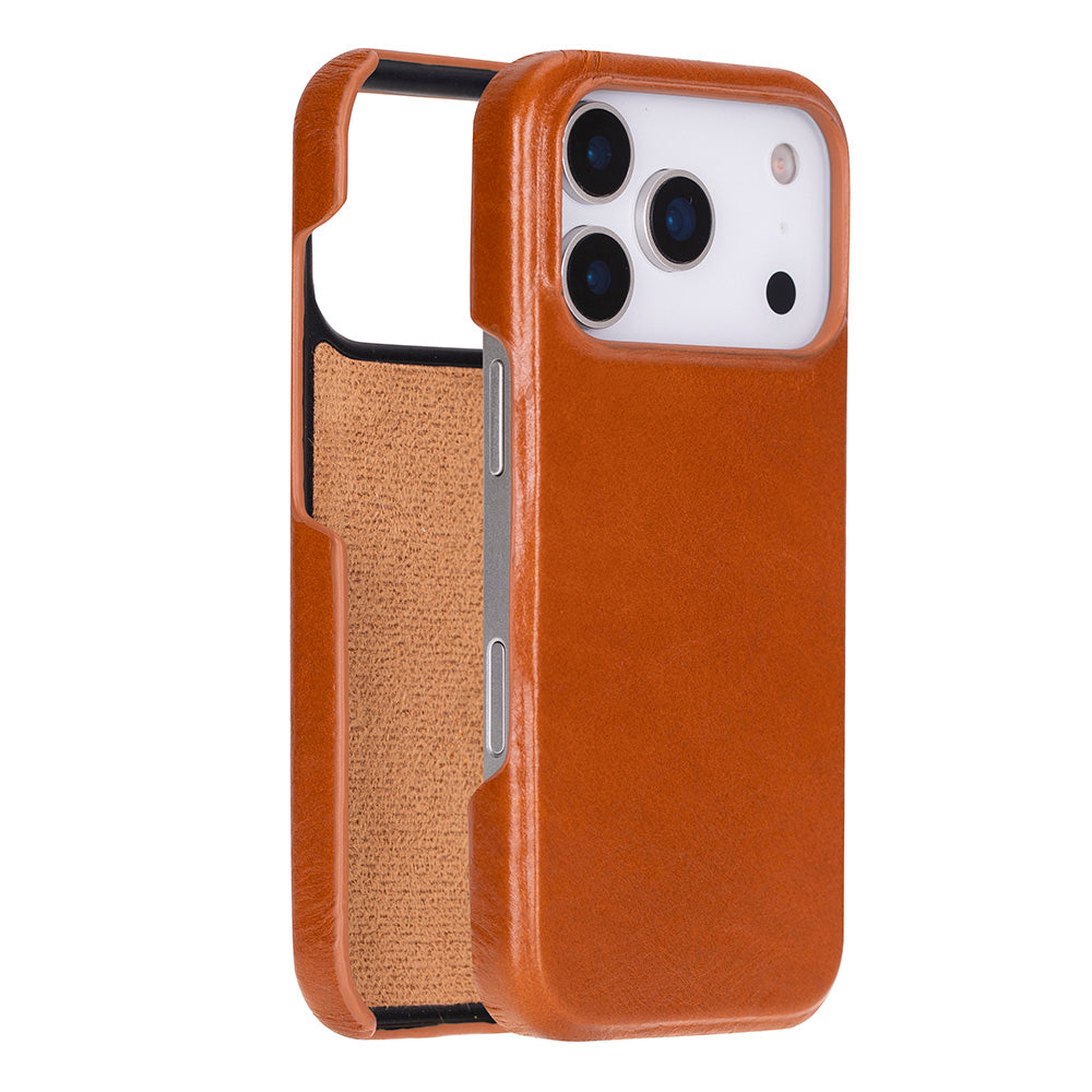 Bloominbag-Bloom Case Ultimate Jacket Urban Tan – Apple I Phone 17 Pro (6.3") Hakiki Deri Kılıf-1-roqelvaxirum.shop