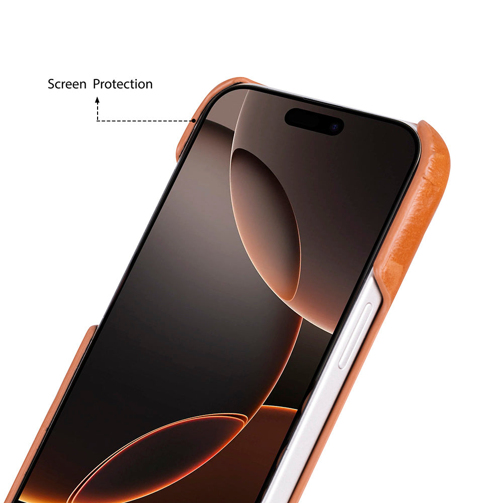 Bloominbag-Bloom Case Ultimate Jacket Urban Tan – Apple I Phone 17 Pro (6.3") Hakiki Deri Kılıf-4-roqelvaxirum.shop