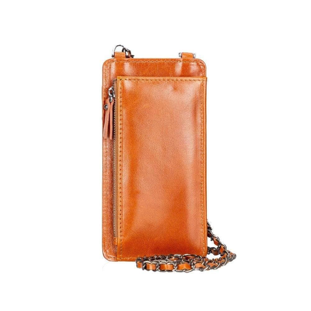 Bloominbag-Bloom Cross Cognac Tan Hakiki Deri Cüzdan & Telefon çantası-4-roqelvaxirum.shop