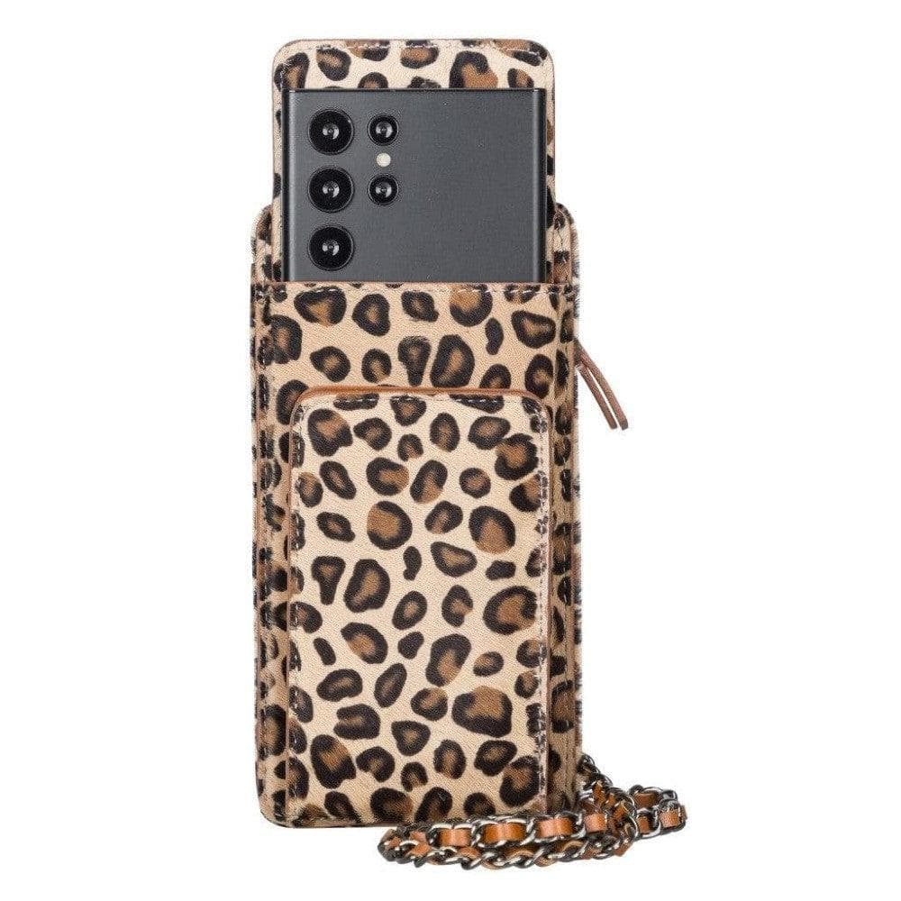 Bloominbag-Bloom Cross Leopard Luxe Hakiki Deri Cüzdan & Telefon çantası-2-roqelvaxirum.shop