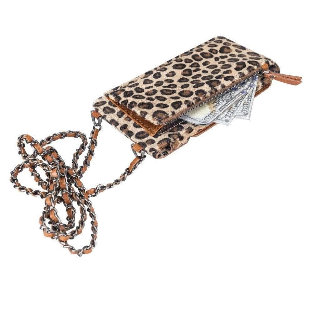 Bloominbag-Bloom Cross Leopard Luxe Hakiki Deri Cüzdan & Telefon çantası-4-roqelvaxirum.shop