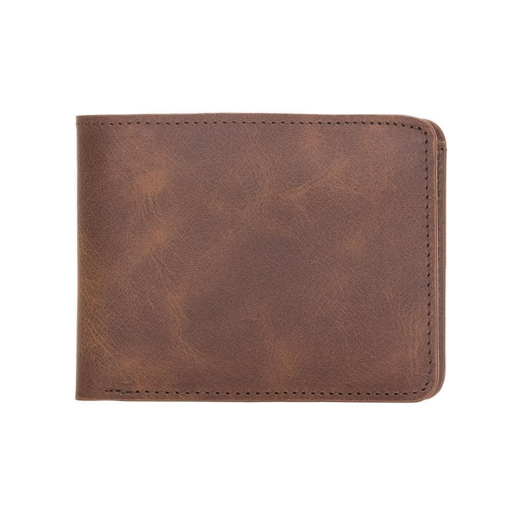Bloominbag-Bloom Fold Mahogany Brown Hakiki Deri Cüzdan-3-roqelvaxirum.shop
