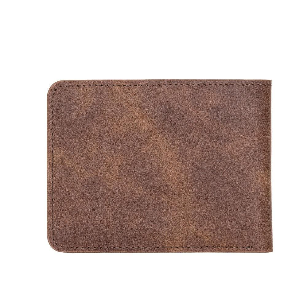 Bloominbag-Bloom Fold Mahogany Brown Hakiki Deri Cüzdan-4-roqelvaxirum.shop