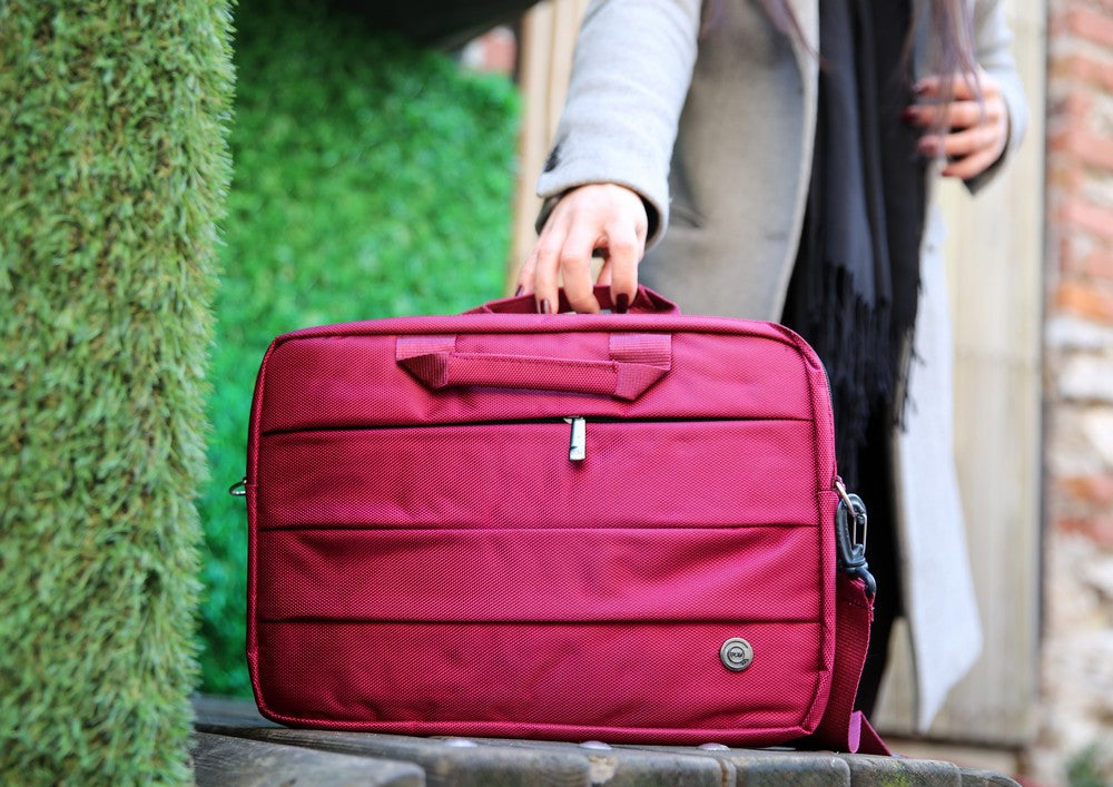 Bloominbag-Bloom Laptop Case Bordo 15" Notebook Çantası-3-roqelvaxirum.shop