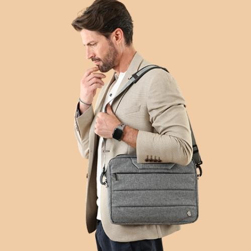 Bloominbag-Bloom Laptop Case Gri 13" Notebook Çantası-3-roqelvaxirum.shop