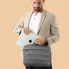 Bloominbag-Bloom Laptop Case Gri 15" Notebook Çantası-2-roqelvaxirum.shop