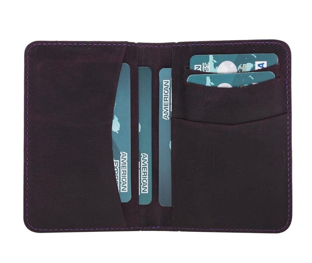 Bloominbag-Bloom Ledger Deep Amethyst Hakiki Deri Bifold Cüzdan-1-roqelvaxirum.shop