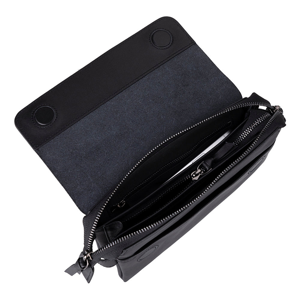 Bloominbag-Bloom Noir Elevated Cosmic Clutch Bag-2-roqelvaxirum.shop