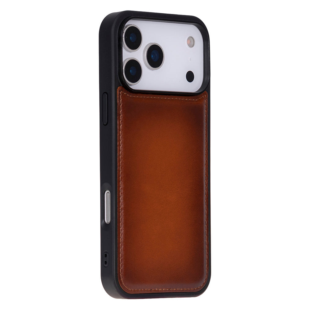 Bloomcase Mono Urban Tan Apple Iphone 17 Pro Max(6.9") Hakiki Deri Magsafe Kılıf