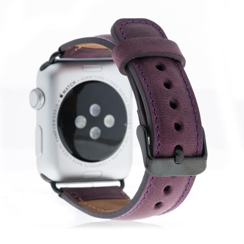 Bloominbag-Bloomin Band Mulberry Bloom Deri Apple Watch Kordon 40/41/42 Mm-2-roqelvaxirum.shop