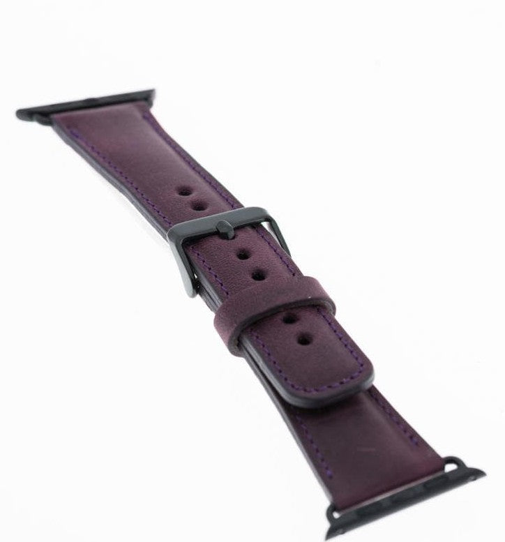 Bloominbag-Bloomin Band Mulberry Bloom Deri Apple Watch Kordon 40/41/42 Mm-3-roqelvaxirum.shop