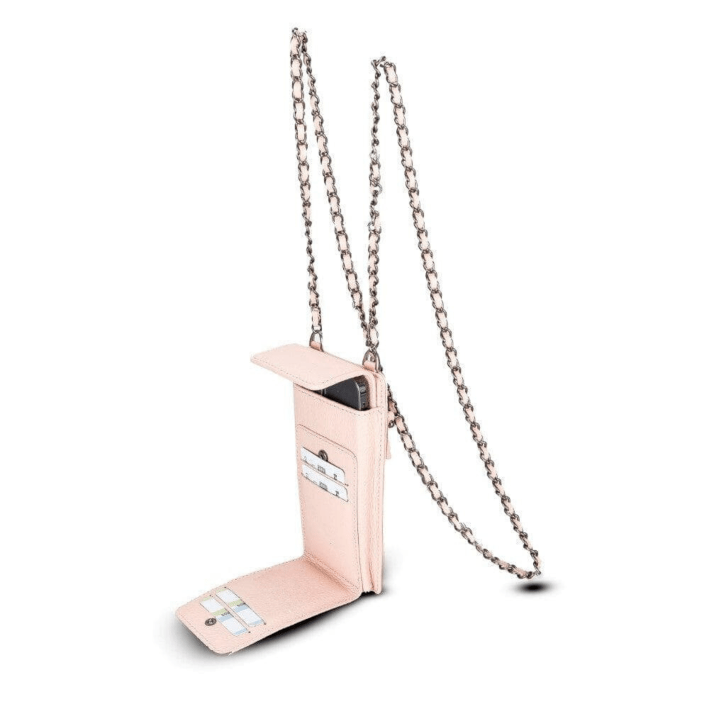 Bloominbag-City Muse Deri Carnation Blush çapraz Askılı Telefon Cüzdan-4-roqelvaxirum.shop