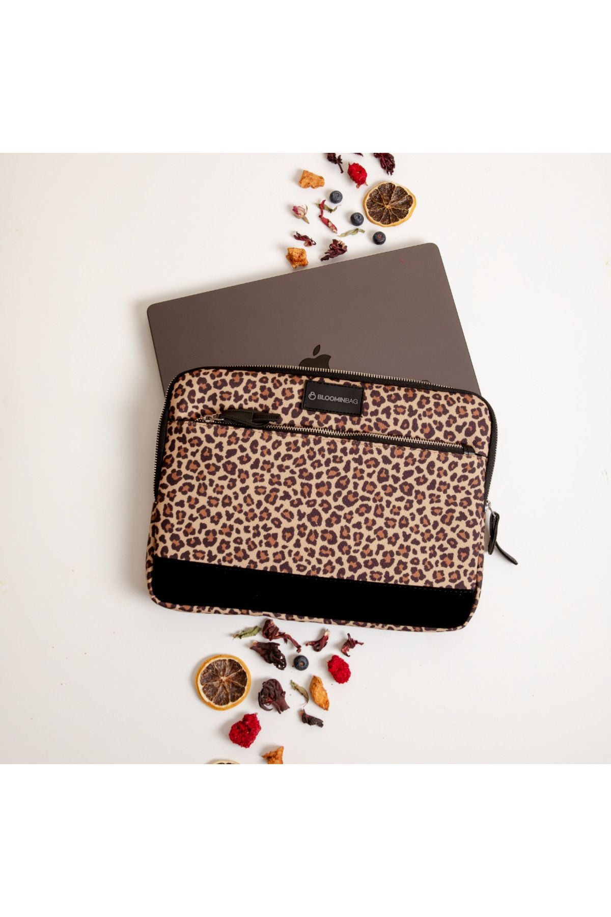 Earthy Leopard 13 Inç Laptop / Mac Book Kılıf - 3