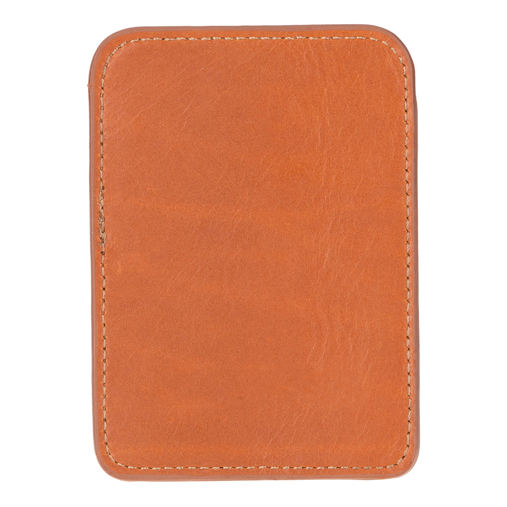 Bloominbag-Linea Warm Camel Phone Card Holder Deri Telefon Kartlık-Cüzdan & Kartlık-2-roqelvaxirum.shop