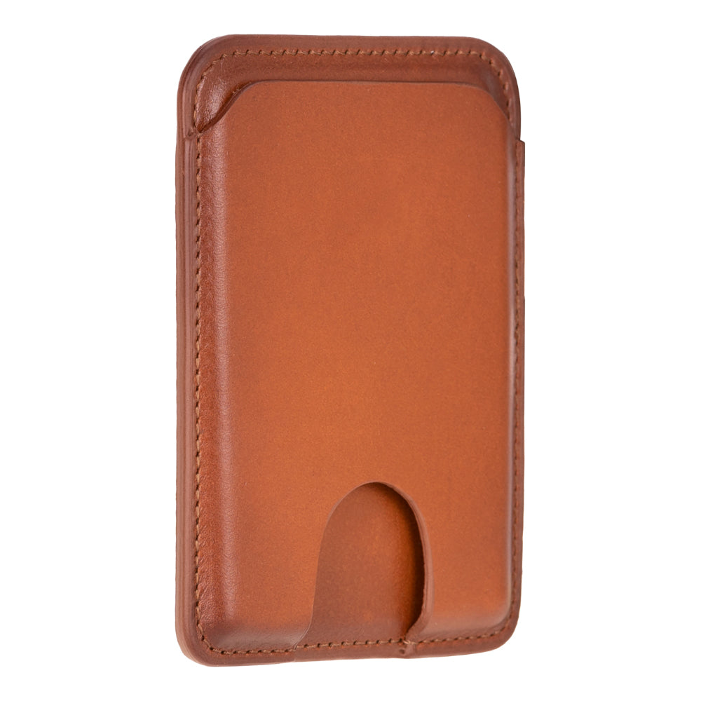 Bloominbag-Linea Warm Camel Phone Card Holder Deri Telefon Kartlık-Cüzdan & Kartlık-3-roqelvaxirum.shop