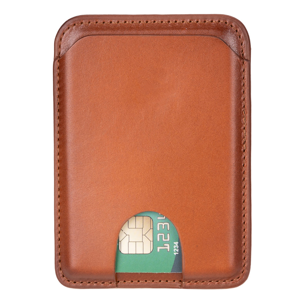 Bloominbag-Linea Warm Camel Phone Card Holder Deri Telefon Kartlık-Cüzdan & Kartlık-4-roqelvaxirum.shop