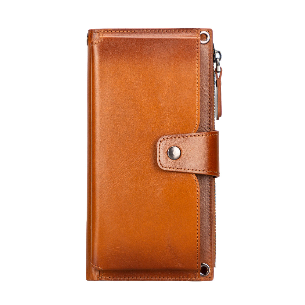Bloominbag-Lozan Strap Cognac Tan Gerçek Deri çapraz Askılı Cüzdan çanta-4-roqelvaxirum.shop