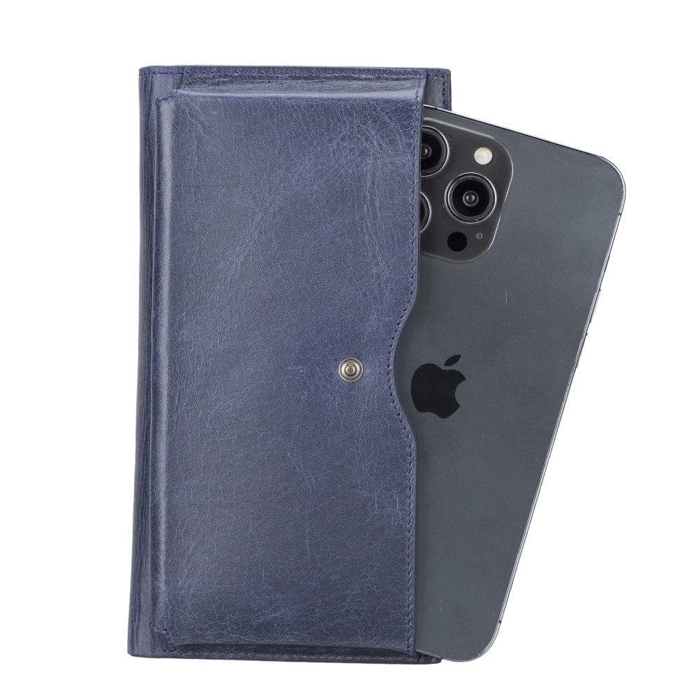 Bloominbag-Lozan Strap Twilight Gerçek Deri Telefon Bölmeli Cüzdan çanta-5-roqelvaxirum.shop