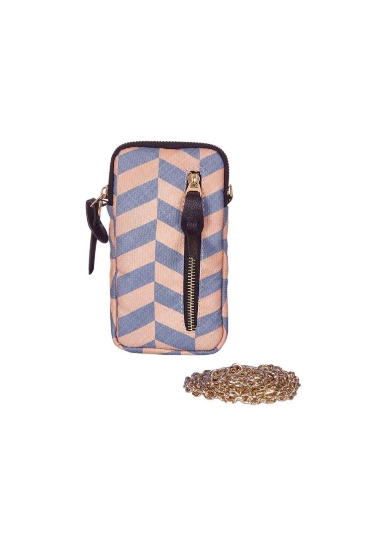 Bloominbag-Smokey Chevron Telefon çantası-4-roqelvaxirum.shop
