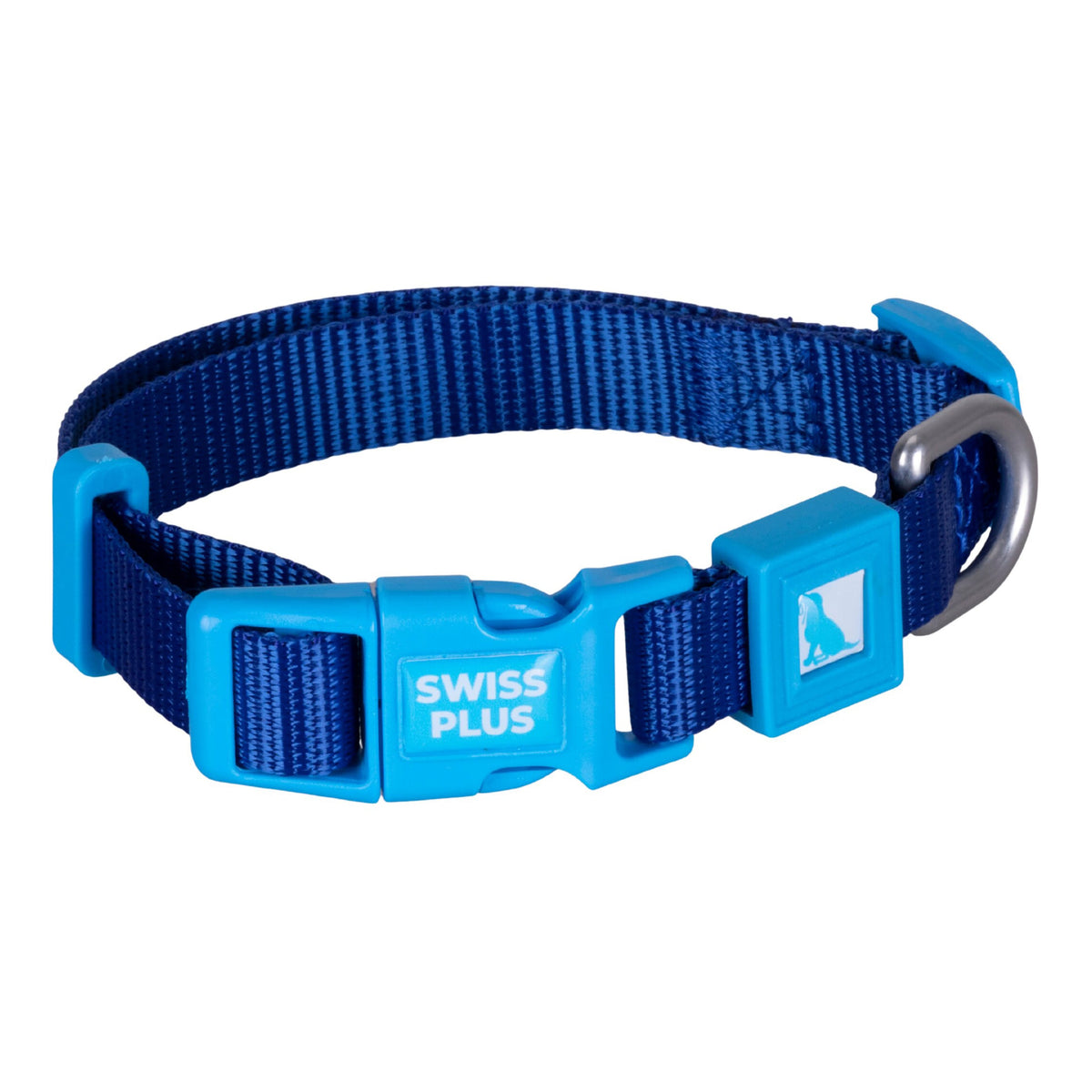 Swissplus Urban Paws Köpek Tasması – Deep Ocean Blue | Ayarlanabilir, Dayanıklı, Hafif-15Mm