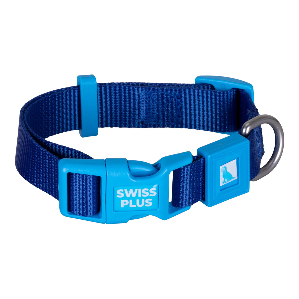Swissplus Urban Paws Köpek Tasması – Deep Ocean Blue | Ayarlanabilir, Dayanıklı, Hafif-25Mm