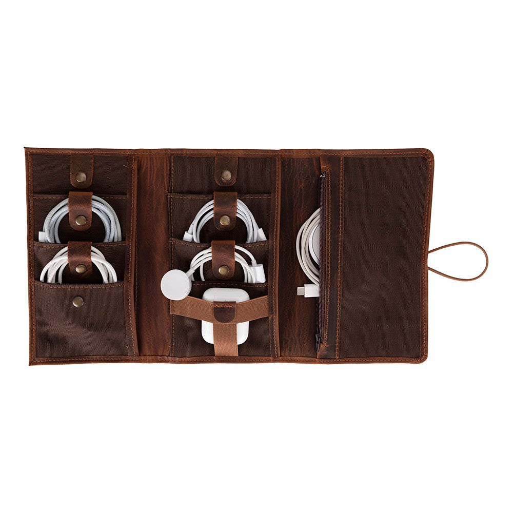 Bloominbag-Torino Tech Roll Saddle Cognac Hakiki Deri Kablo & şarj Düzenleyici-1-roqelvaxirum.shop