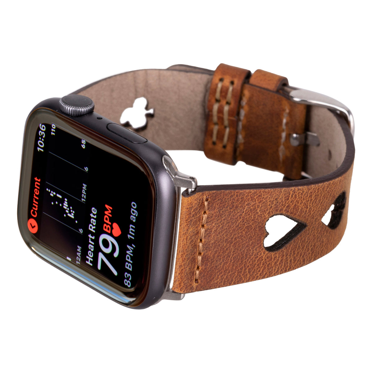 Valais Tan Leather Apple Watch Kordon-44/45/46/49Mm