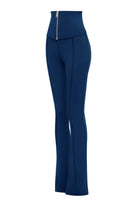 Bo&Po-Annalisa Corset Flare Leggings Blue-Activewear-2-roqelvaxirum.shop