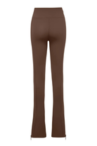 Bo&Po-Gaia Flare Leggings Brown-Top-1-roqelvaxirum.shop