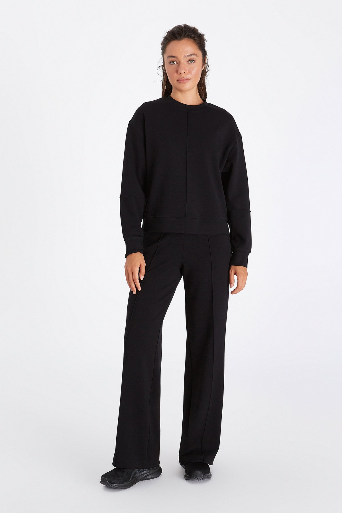 Boboist-Boboist Alisa Sweatshirt Alisa Dikiş Detaylı Sweatshirt-Sweatshirt-2-roqelvaxirum.shop