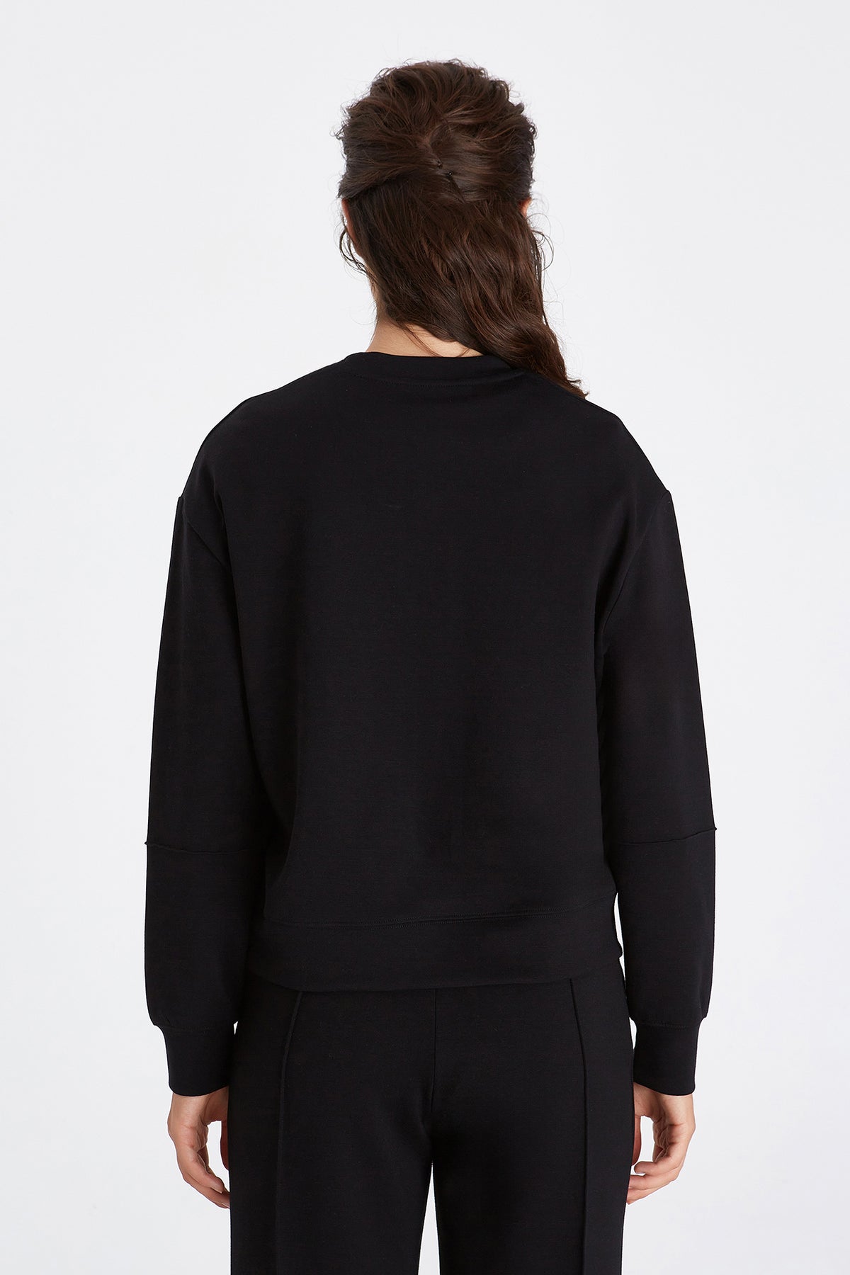 Boboist-Boboist Alisa Sweatshirt Alisa Dikiş Detaylı Sweatshirt-Sweatshirt-4-roqelvaxirum.shop