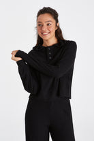 Boboist-Boboist Doris Sweatshirt Doris Düğme Detaylı Sweatshirt-Sweatshirt-1-roqelvaxirum.shop