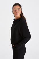 Boboist-Boboist Doris Sweatshirt Doris Düğme Detaylı Sweatshirt-Sweatshirt-2-roqelvaxirum.shop