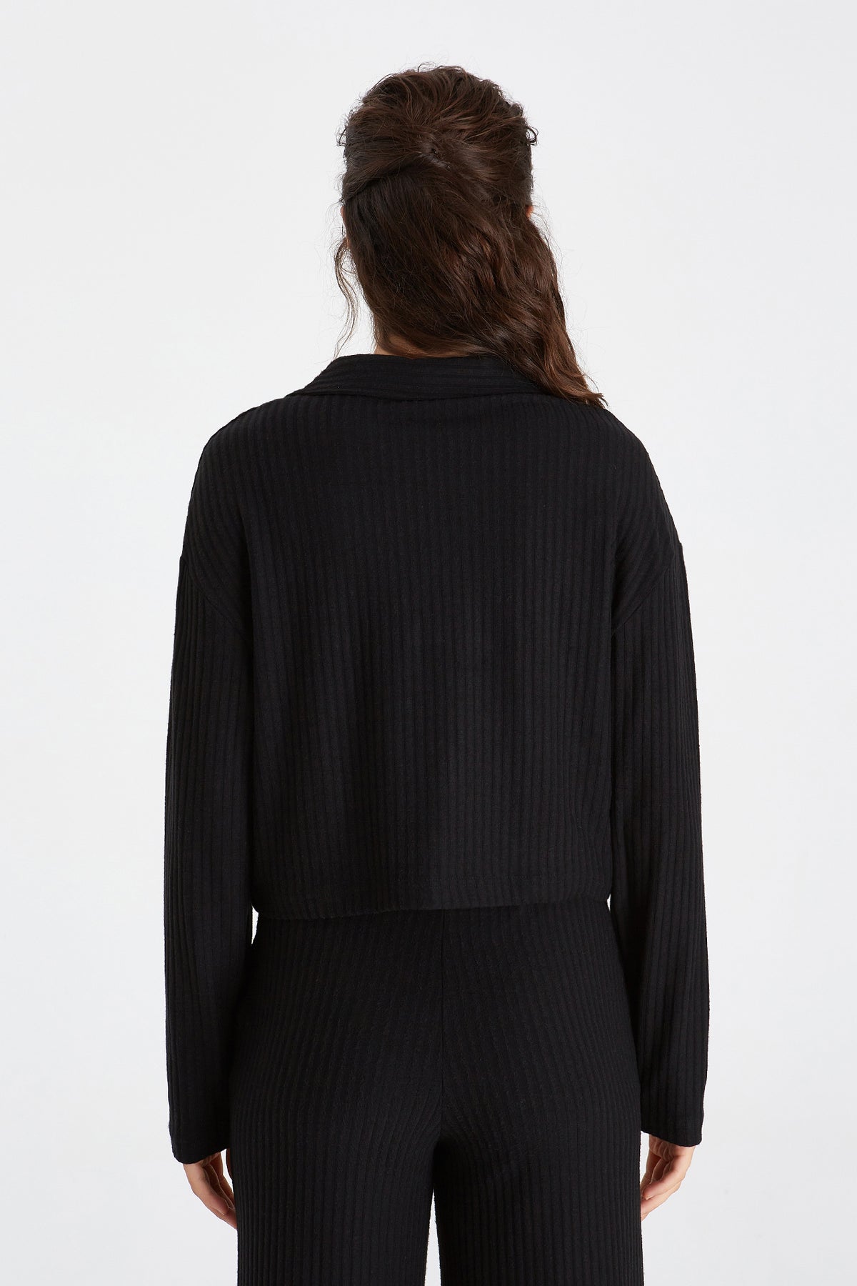 Boboist-Boboist Eva Sweatshirt Eva Bağcık Detaylı Sweatshirt-Sweatshirt-3-roqelvaxirum.shop