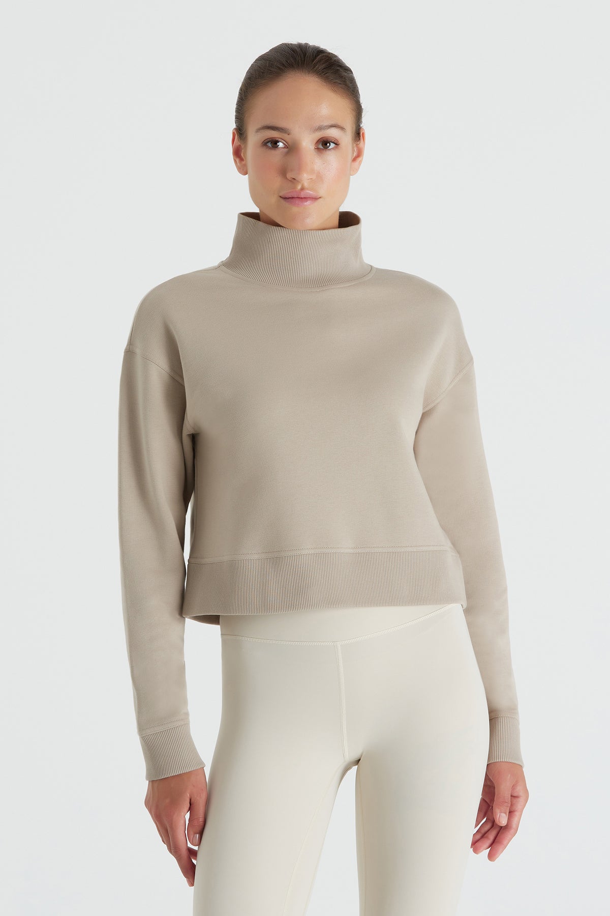Boboist-Boboist Lori Sweatshirt Lori Dik Yaka Kısa Sweatshirt-Sweatshirt-1-roqelvaxirum.shop