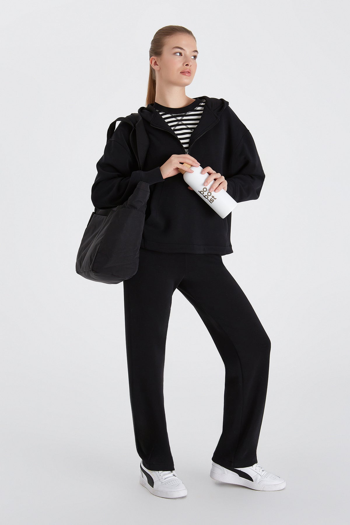 Boboist-Boboist Sabrina K Sweatshirt Sabrina Kapüşonlu Sweatshirt-Sabrina K Sweatshirt-2-roqelvaxirum.shop