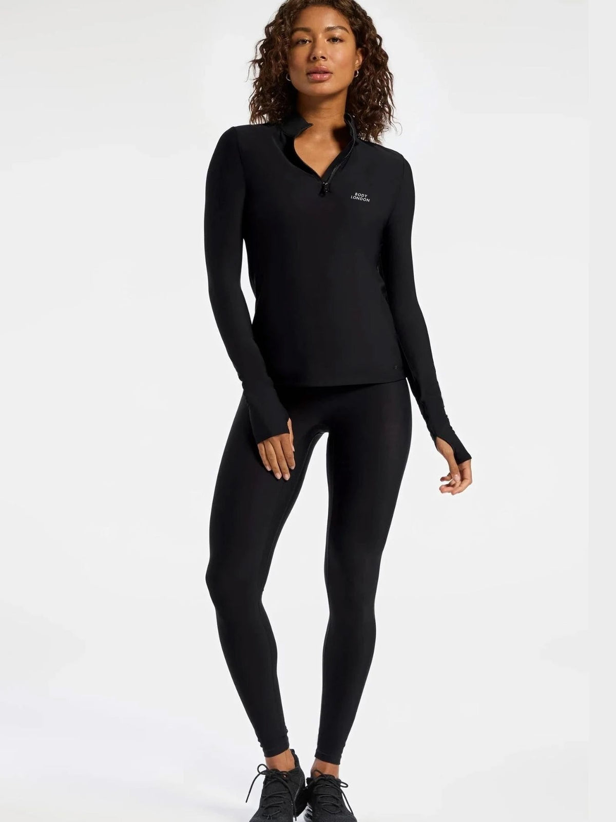 Body London-Body London Fermuarlı Uzun Kollu üst-Sweatshirts & Hoodies-12-roqelvaxirum.shop
