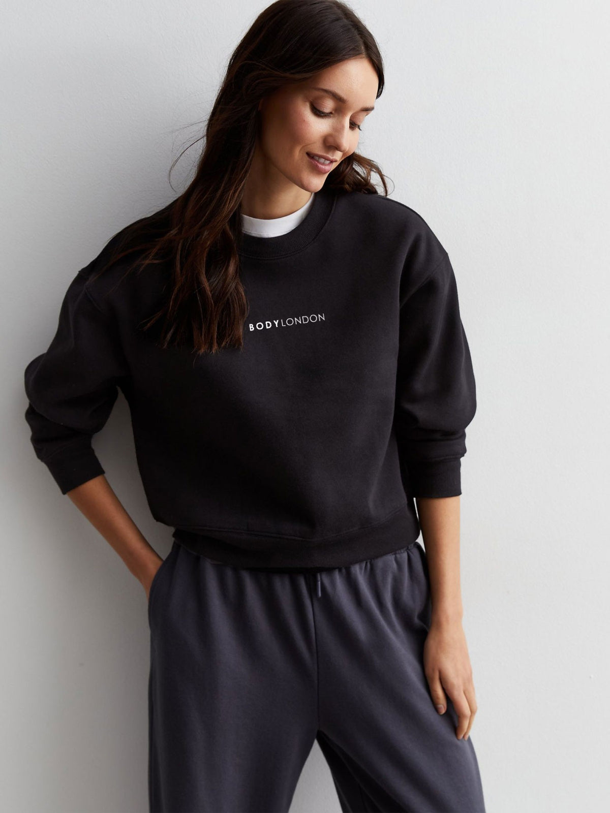 Body London-Jersey Sweatshirt-Sweatshirts & Hoodies-5-roqelvaxirum.shop