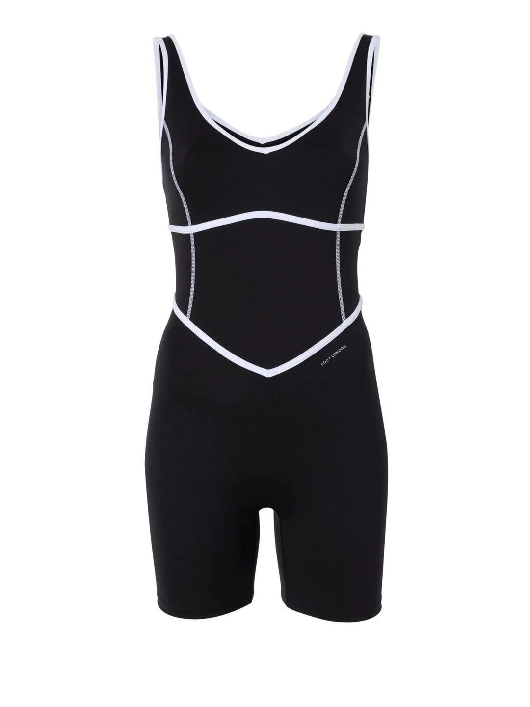 Body London-V Yaka Tempo Kontrast Dikişli Tulum-Tulum-11-roqelvaxirum.shop
