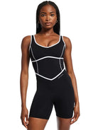 Body London-V Yaka Tempo Kontrast Dikişli Tulum-Tulum-8-roqelvaxirum.shop