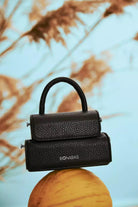 Bonabag-Mini Dualer Black-Omuz Çantası-5-roqelvaxirum.shop