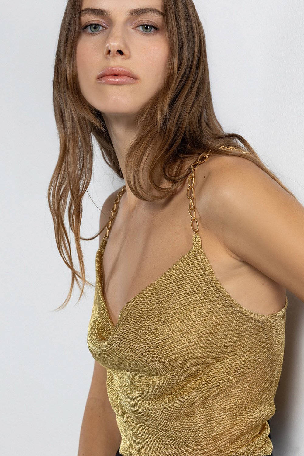 Boneqa Barcelona-Askılı Gold Top-Top-1-roqelvaxirum.shop