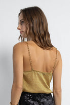 Boneqa Barcelona-Askılı Gold Top-Top-5-roqelvaxirum.shop