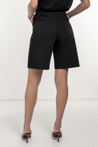 Boneqa Barcelona-Cep Detaylı Bermuda Şort-Şort-5-roqelvaxirum.shop