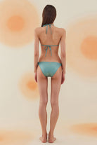 Bonesta-Aeolian Mint Green Kuşgözlü Üçgen Bikini Takımı-Bikini & Mayo-4-roqelvaxirum.shop