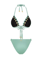 Bonesta-Aeolian Mint Green Kuşgözlü Üçgen Bikini Takımı-Bikini & Mayo-6-roqelvaxirum.shop