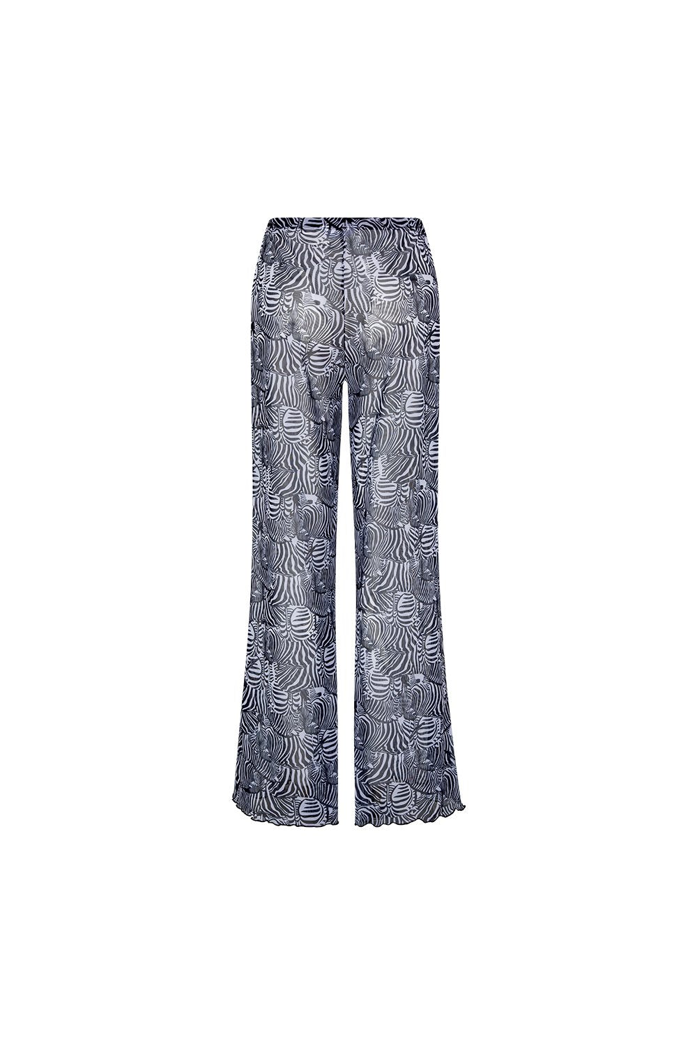 Bonesta-Alvara Zebra Desenli Pantolon Pareo-Pareo & Bandana-2-roqelvaxirum.shop